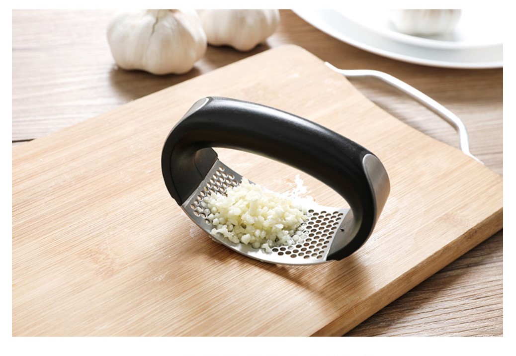 Stainless Steel Garlic Press