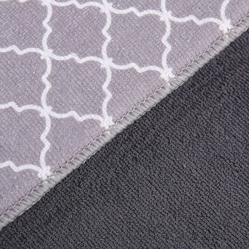 Tofok Dish Drying Mat Tea Towel Cushion Pad Tableware Bar Microfiber Absorbent Placemat For Kitchen Hotel Sink Drainer 30*40cm