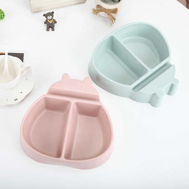 Ladybug Shape Snack Bowl Plastic Snack Storage Box Seeds Nuts And Dry Fruits Storage Box Plate Dish Organizer With Phone Holder