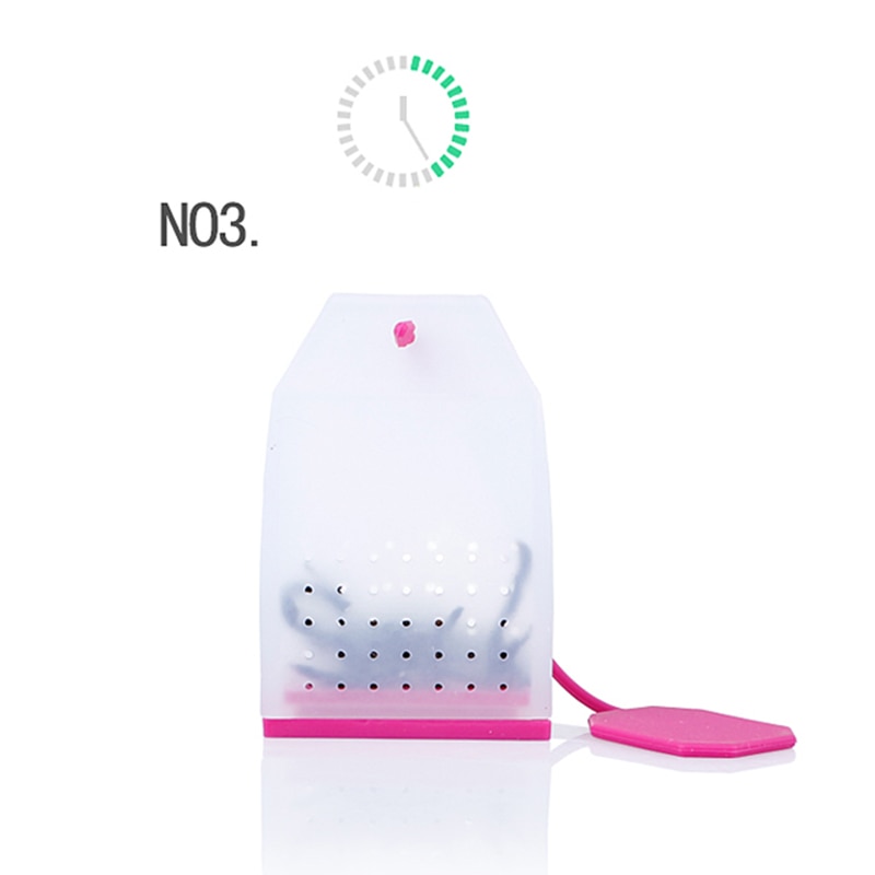 1Pc Bag Style Tea Infusers Silicone Tea Strainers Herbal Spice Tea Infuser Filters Scented Kitchen Drinking Coffee Tea Tools