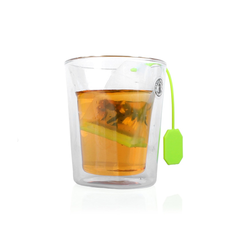 1Pc Bag Style Tea Infusers Silicone Tea Strainers Herbal Spice Tea Infuser Filters Scented Kitchen Drinking Coffee Tea Tools