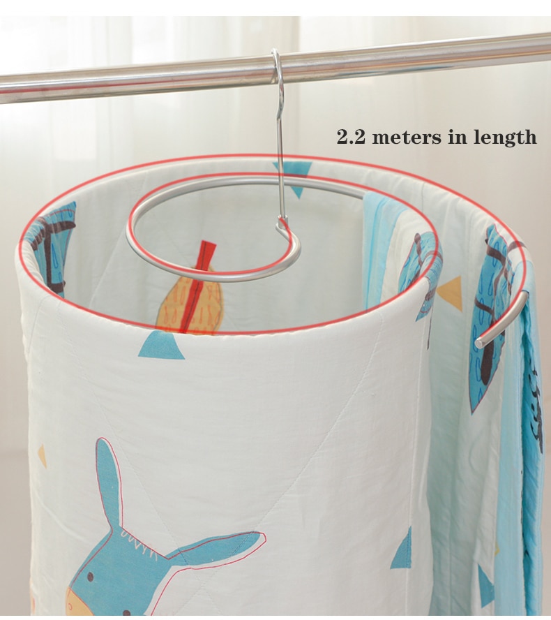 Round spiral Quilt Sheets Hanger Stainless Steel Rotating Drying Rack Save Space Blanket Hanger Outdoor Home Balcony Hanger Round spiral Quilt Sheets Hanger Stainless Steel Rotating Drying Rack Save Space Blanket Hanger Outdoor Home Balcony Hanger