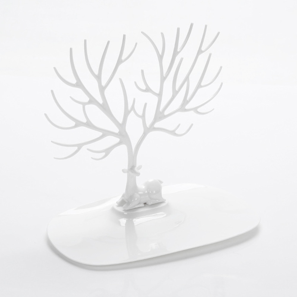 High Quality Deer Head Jewelry Display Stand Jewelry Pendant Earrings Necklace Display Stand Organizer Make Up Decoration