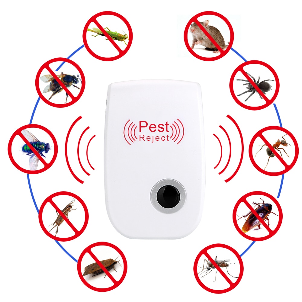 NICEYARD EU/US Plug Electronic Mosquito Repellent Indoor Cockroach Mosquito Insect Killer Rodent Contro Ultrasonic Pest Repeller