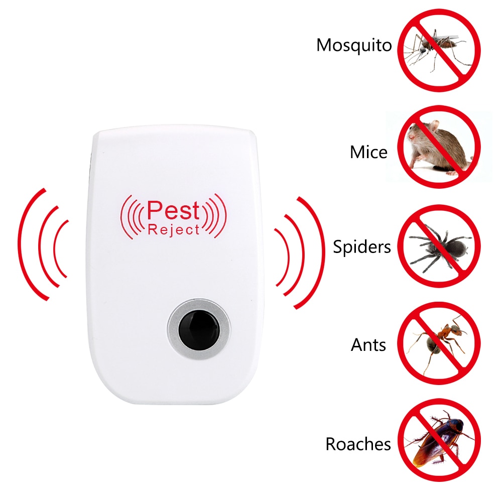 NICEYARD EU/US Plug Electronic Mosquito Repellent Indoor Cockroach Mosquito Insect Killer Rodent Contro Ultrasonic Pest Repeller