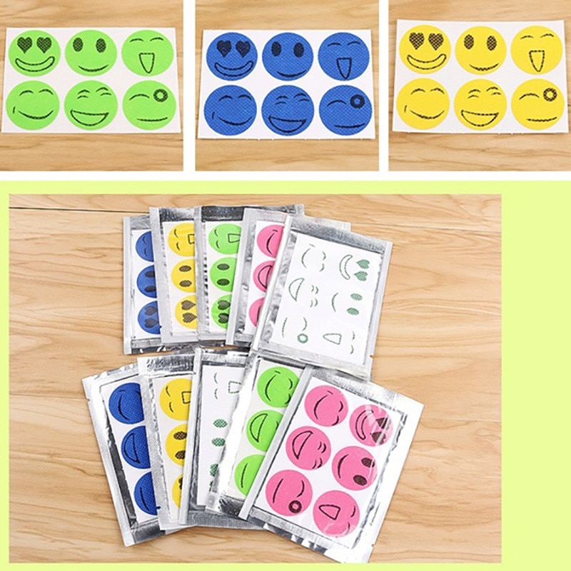 300Pcs Mosquito Repellent Patches Stickers Natural Non Toxic Pure Essential Oil Camping Travel Children Adult Repellent Stickers