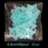 4.6cm blue 40pcs