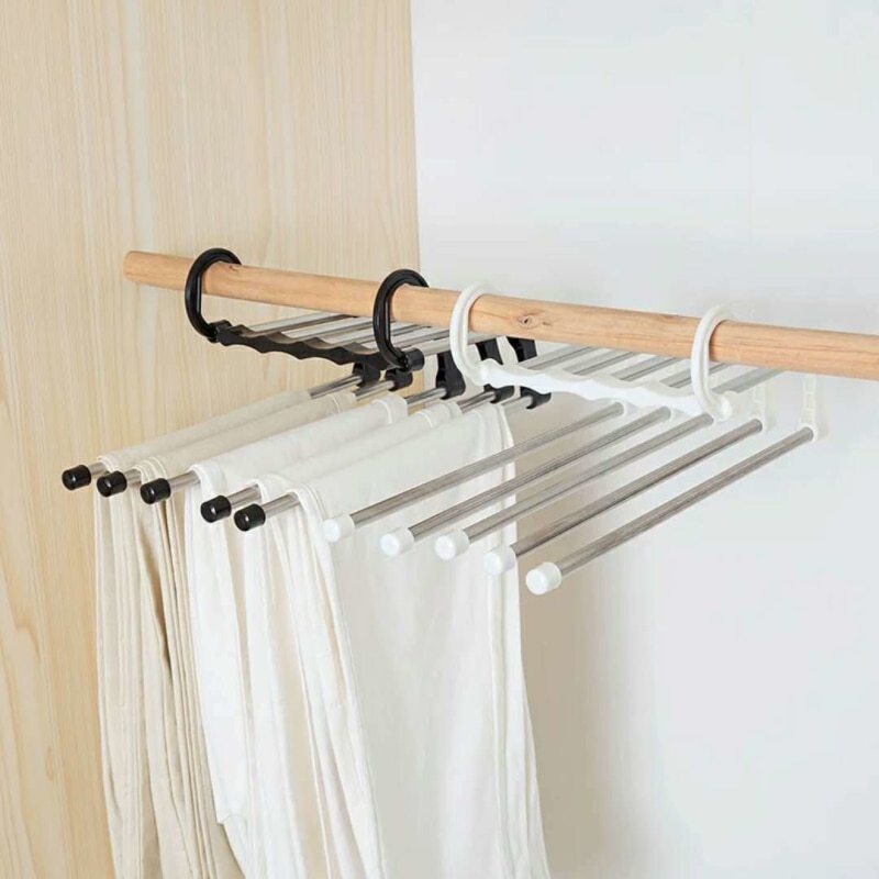 Multifunctional Clothes Hanger Storage Pants Cloth Hangers Storage Rack Multilayer Cloth Hanger Closet Organizer Multifunctional Clothes Hanger Storage Pants Cloth Hangers Storage Rack Multilayer Cloth Hanger Closet Organizer